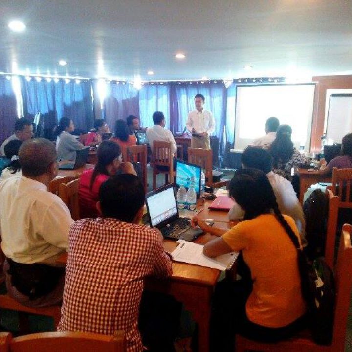 အာဆီယံအဆင့် အမျိုးသားဆရာဖြစ်သင်တန်း အား ပုဂံမြို့တွင် ဖွင့်လှစ်ခဲ့စဉ်