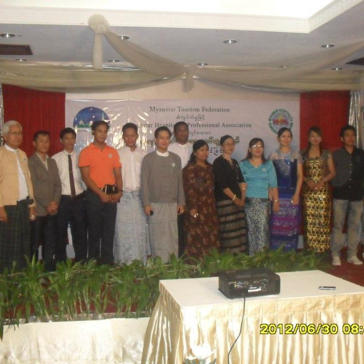 30 June 2012 တွင် ဆရာကြီးဒေါက်တာအောင်ထွန်းသက် ၏ “ပြောင်းလဲမှုကိုရင်ဆိုင်ခြင်း” နှင့် ဆရာကြီးဦးရဲမြင့်(စွန့်ဦးတီထွင်) ၏ “လူငယ်များအတွက် ကိုယ်ကျင့်တရားနှင့် စီးပွားရေးအတွေးအခေါ်” စသောခေါင်းစဉ်များဖြင့် Central Hotel , Yangon တွင်ကျင်းပခဲ့စဉ်